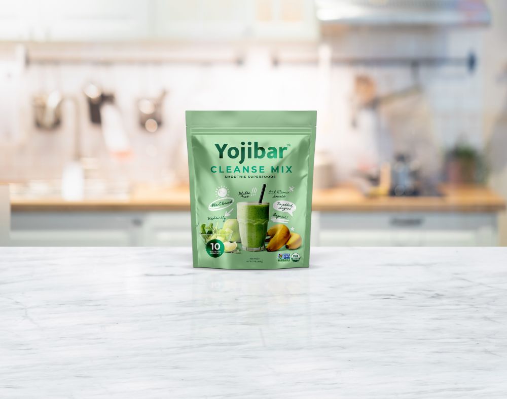 frozen green smoothie mix stand up pouch