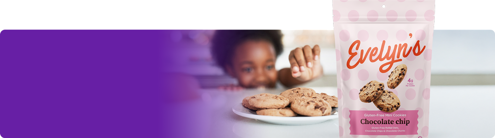 snack packaging pouches for cookies